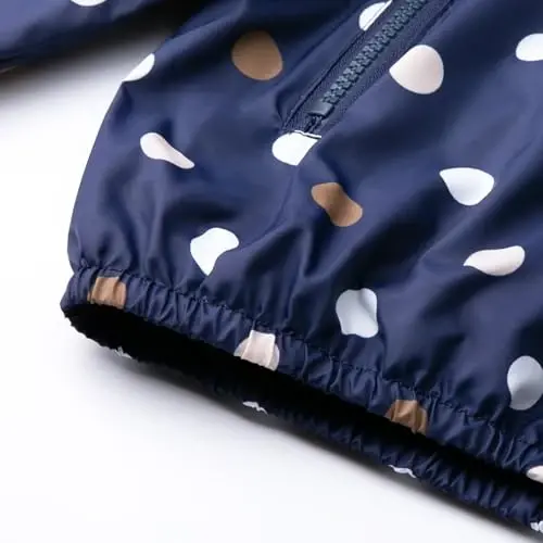 WELAKEN lightweight Jacket for Girls Kids & Toddler II Girls' Print Water-resistant Jacket - 4