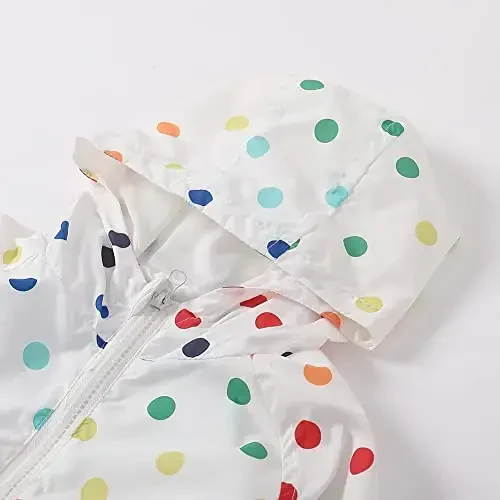 WELAKEN lightweight Jacket for Girls Kids & Toddler II Girls' Print Water-resistant Jacket - 4