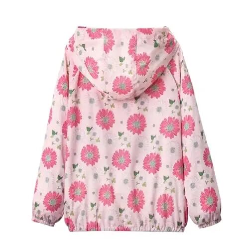 WELAKEN lightweight Jacket for Girls Kids & Toddler II Girls' Print Water-resistant Jacket - 2