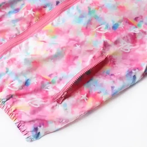 WELAKEN lightweight Jacket for Girls Kids & Toddler II Girls' Print Water-resistant Jacket - 5