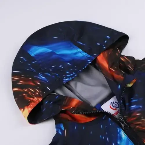 WELAKEN lightweight Jacket for Girls Kids & Toddler II Girls' Print Water-resistant Jacket - MODAZONE (1)