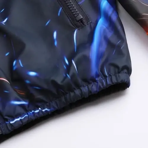 WELAKEN lightweight Jacket for Girls Kids & Toddler II Girls' Print Water-resistant Jacket - 4