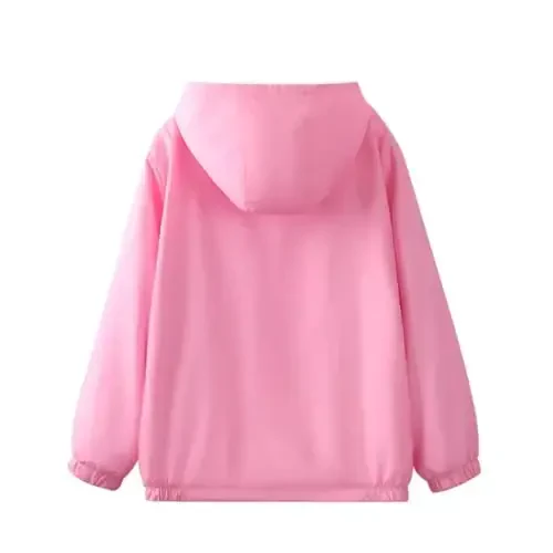 WELAKEN lightweight Jacket for Girls Kids & Toddler II Girls' Print Water-resistant Jacket - WELAKEN (1)