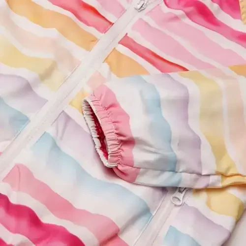 WELAKEN lightweight Jacket for Girls Kids & Toddler II Girls' Print Water-resistant Jacket - 3