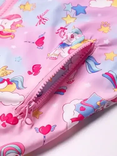 WELAKEN lightweight Jacket for Girls Kids & Toddler II Girls' Print Water-resistant Jacket - 5