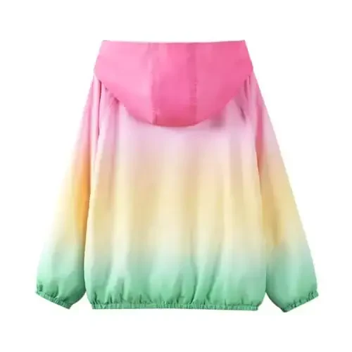 WELAKEN lightweight Jacket for Girls Kids & Toddler II Girls' Print Water-resistant Jacket - 2