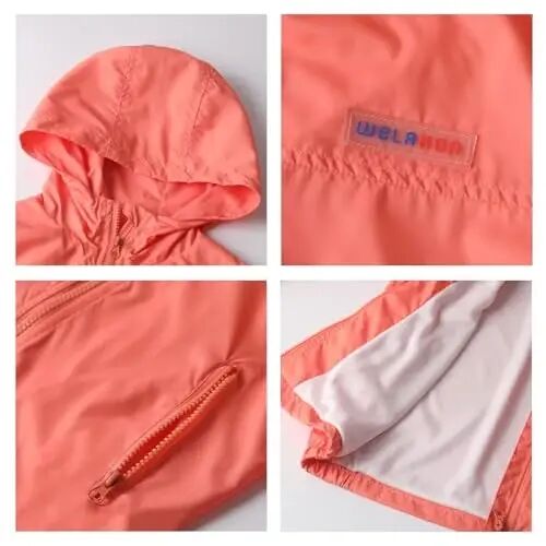 WELAKEN lightweight Jacket for Girls Kids & Toddler II Girls' Print Water-resistant Jacket - 2