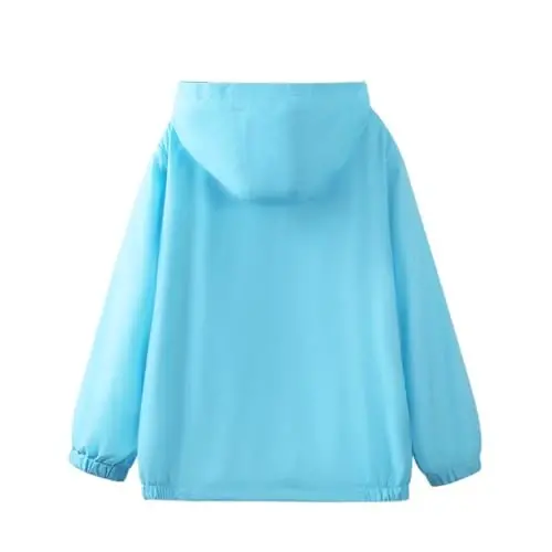 WELAKEN lightweight Jacket for Girls Kids & Toddler II Girls' Print Water-resistant Jacket - WELAKEN (1)