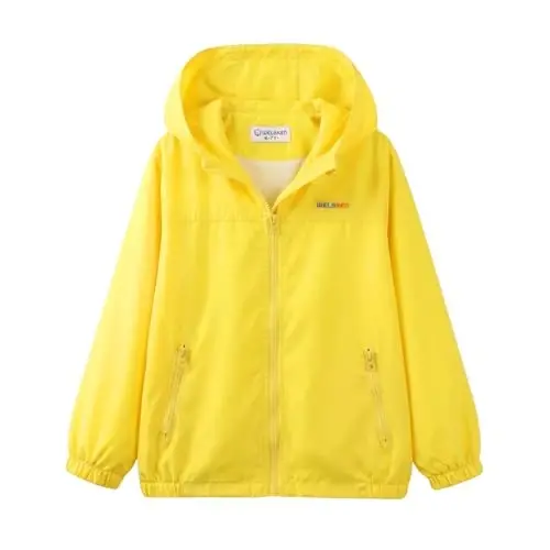 WELAKEN lightweight Jacket for Girls Kids & Toddler II Girls' Print Water-resistant Jacket - 1