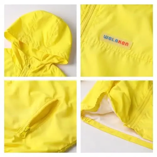 WELAKEN lightweight Jacket for Girls Kids & Toddler II Girls' Print Water-resistant Jacket - 3