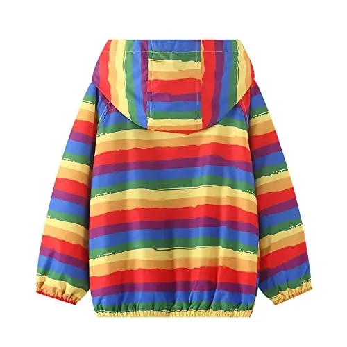 WELAKEN lightweight Jacket for Girls Kids & Toddler II Girls' Print Water-resistant Jacket - 3