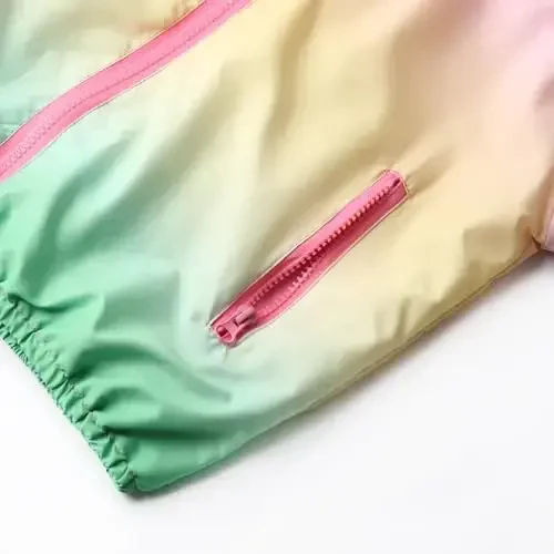 WELAKEN qizlar va bolalar uchun engil kurtka II Qizlar uchun suv o'tkazmaydigan kurtka - 5