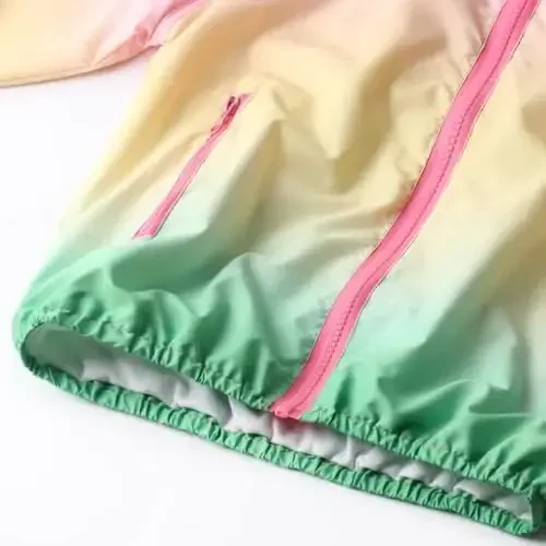 WELAKEN qizlar va bolalar uchun engil kurtka II Qizlar uchun suv o'tkazmaydigan kurtka - 6