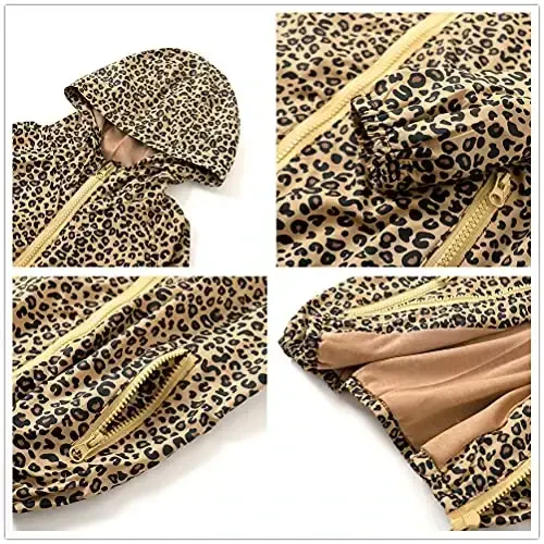 WELAKEN qizlar va bolalar uchun yengil kurtka II Qizlar uchun suv o'tkazmaydigan kurtka - 4