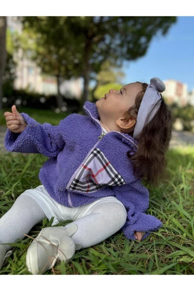 Wellsoft Plush Unisex Fermuarlı Qishki Chaqaloq Bolalar Ko'ylagi Chaqaloq Ko'ylagi Bolalar Paltosi Ko'ylagi - Modazone