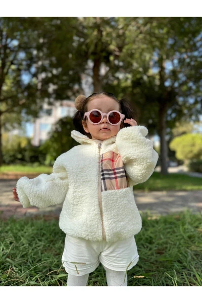 Wellsoft Plush Unisex Zippered Winter Baby Kids Jacket Baby Hoodie Kids Coat Hoodie - Modazone