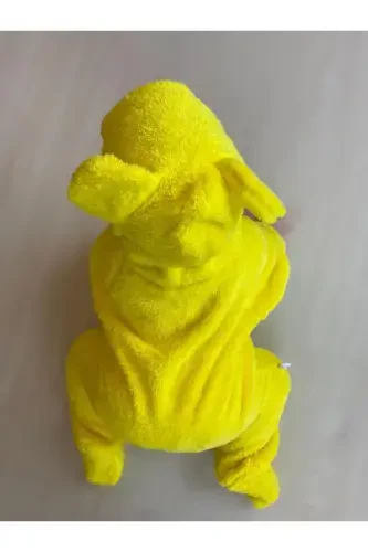 Wellsoft Plush Unisex Zippered Winter Baby Sleeping Bag Baby Jumpsuit Children's Jumpsuit Children's Costume-yellow - 7