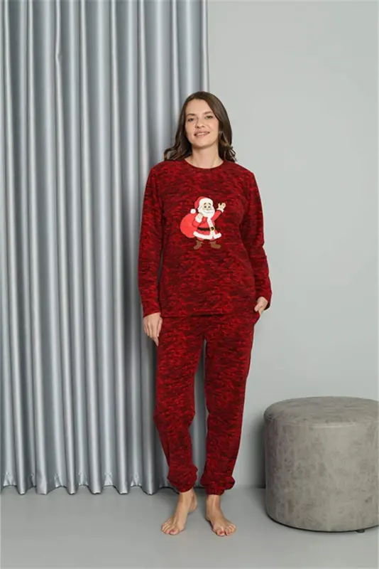 Welsoft Ayol Polar Sevishganlar Kombinatsiyasi Pijama To'plami 50125 Bitta To'plam Narxi - 10