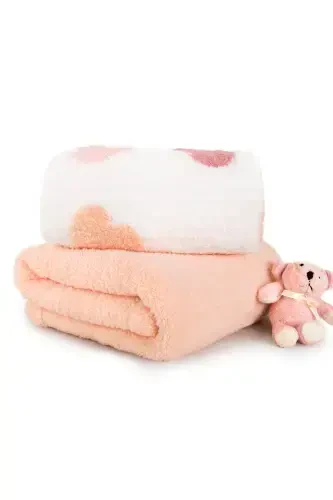 Welsoft Baby Blanket 80x100 Cm-Multicolor - 3