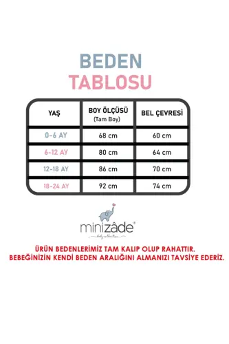 Welsoft Peluş Fermuarlı Qishki Quyon Qizaloq Chaqaloq Uxlash Tulumi-oq - 5