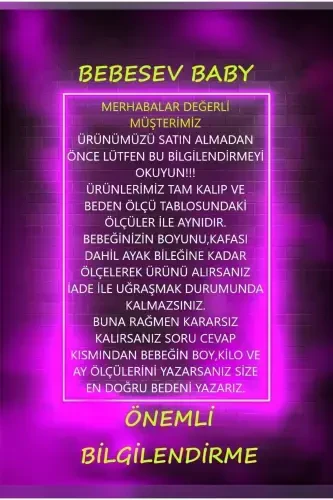 Welsoft plyushli uniseks fermuarlı qishki chaqaloq uyqu xaltachasi chaqaloq kombinezoni bolalar kombinezoni bolalar kostyumi - BEBESEV (1)