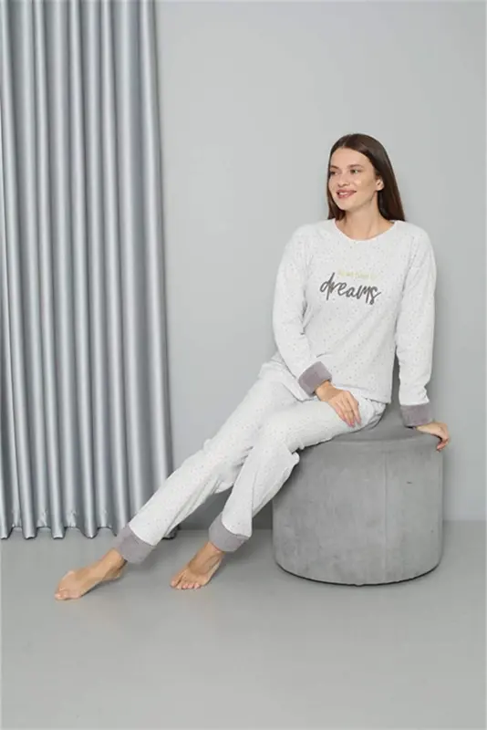 Welsoft Polar Ayollar Pijama Toʻplami 8515 - 5