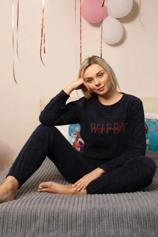 Welsoft Polar Ayollar Pijama To‘plami 8517 - BÜYÜKBEDENIZ