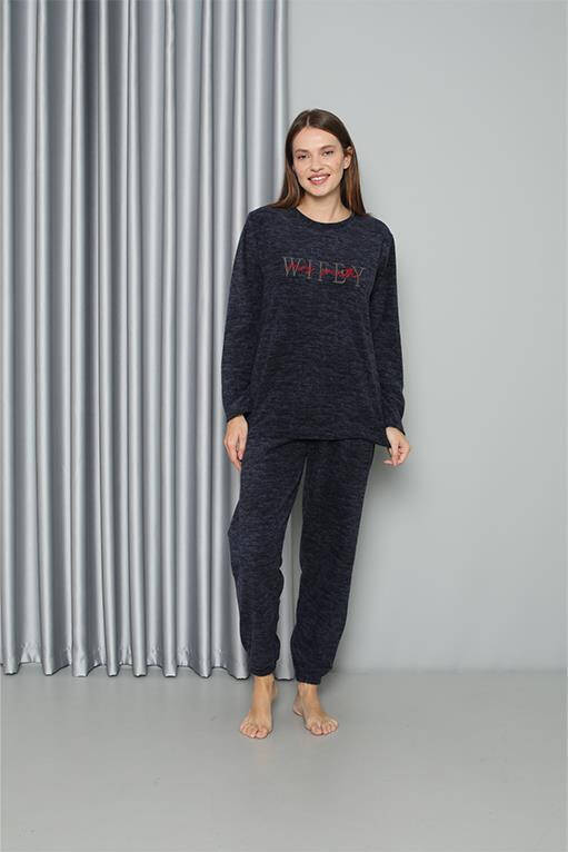 Welsoft Polar Women's Pajama Set 8517 - 4