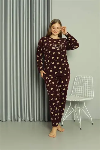 Welsoft Polar Women's Plus Size Pajama Set 808041 - 1