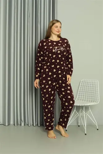 Welsoft Polar Women's Plus Size Pajama Set 808041 - 3