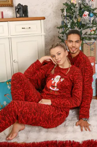 Welsoft Women's Fleece Lover's Combi Pajama Set 50125 Price for Single Set - BÜYÜKBEDENIZ (1)