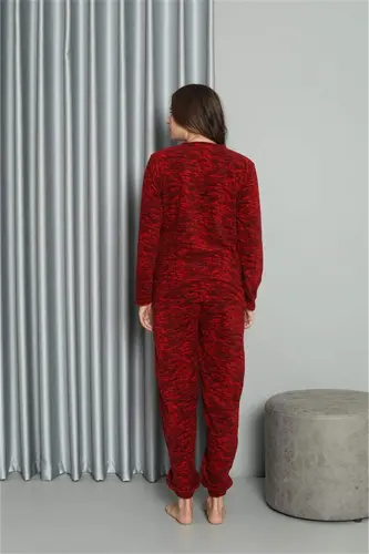 Welsoft Women's Fleece Lover's Combi Pajama Set 50125 Price for Single Set - 16