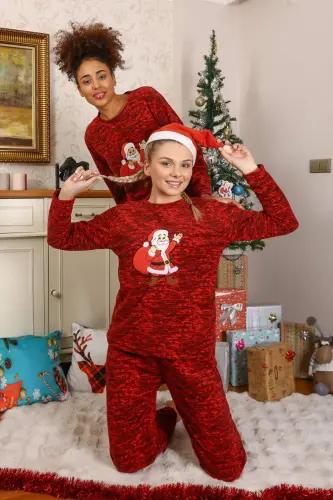 Welsoft Women's Fleece Lover's Combi Pajama Set 50125 Price for Single Set - 9