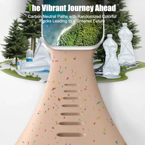 Wepro for Apple Watch Bands 42mm 40mm 41mm 38mm for iWatch Bands for Women Men SE Series 10 9 8 7 3 6 5 4 2 Waterproof Soft Silicone Sport Band Breathable Replacement Strap, MilkTea - 4