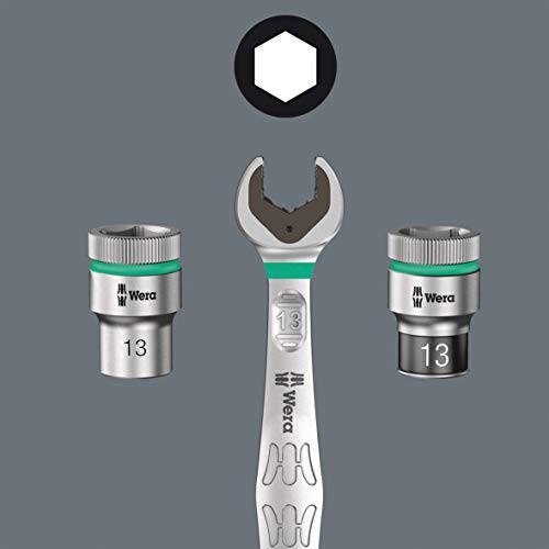 Wera 056490 Tool-Check Plus Bit Ratchet Set with Sockets - Metric - 3