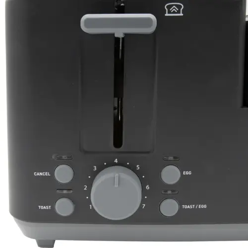 West Bend Multifunctional Breakfast Station, 2-Slice Toaster with Egg Cooker and Meat Warmer, in Black (78500) - 11