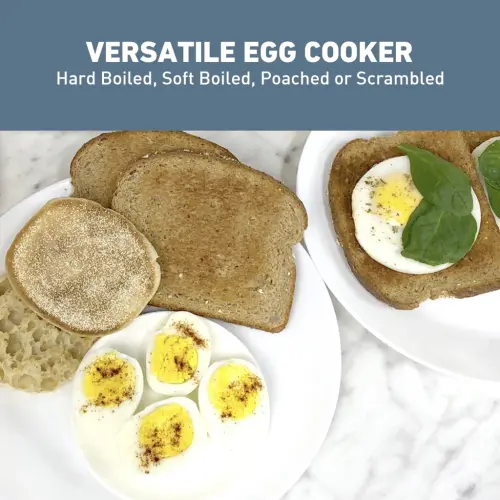 West Bend 2-Slice Breakfast Station Egg & Muffin Toaster, 78500 - 7