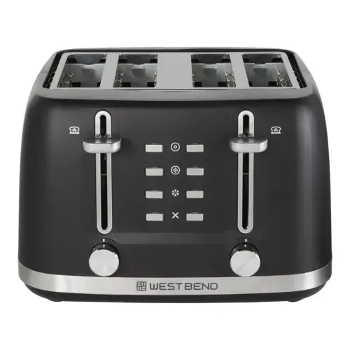 West Bend 4 Slice Toaster, with Extra Wide and Deep Slots - 9
