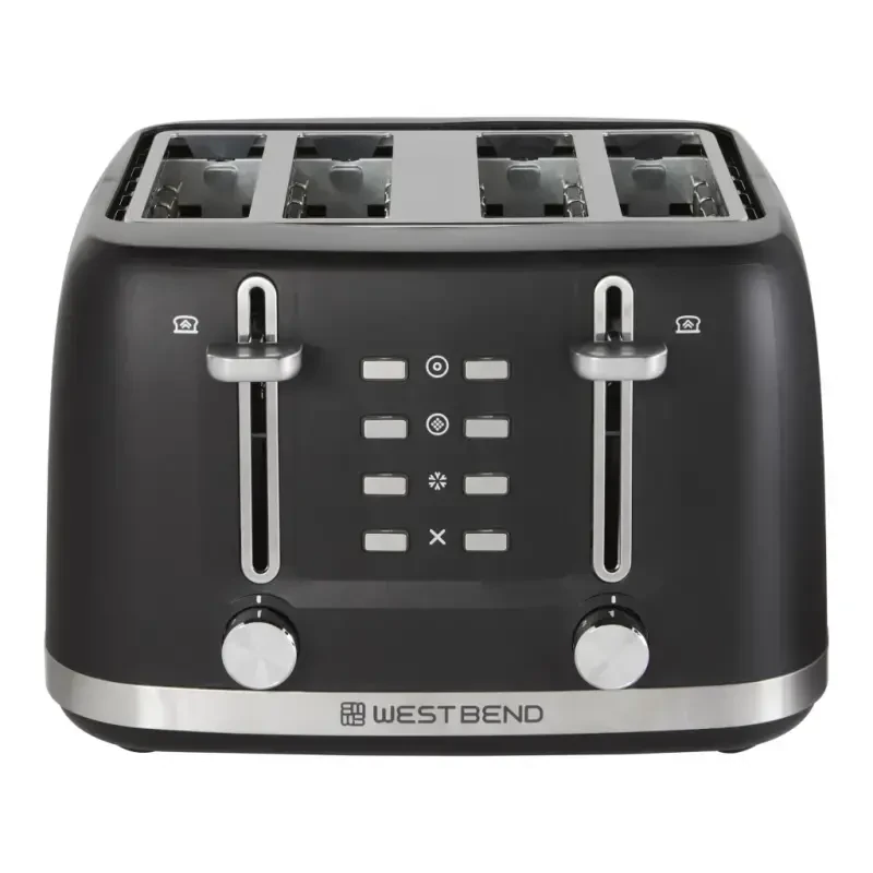 West Bend 4 Slice Toaster, with Extra Wide and Deep Slots - 9