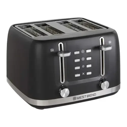 West Bend 4 Slice Toaster, with Extra Wide and Deep Slots - 10