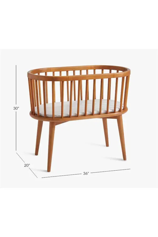 West Elm x PBK Кровать-люлька в стиле Mid-Century, современный и безопасный дизайн - 5
