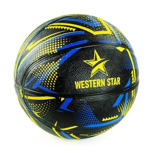 Western Star Basketball Rasmiy hajmi va vazni 7-o'lcham 29,5