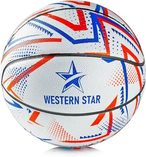 Western Star Basketbol Rasmiy O'lcham & Og'irlik O'lchami 7 29.5