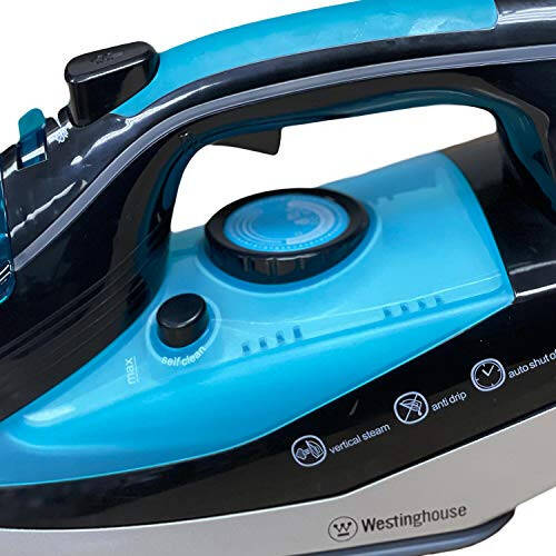 Westinghouse 220v Iron 2500 watts with Steam & Auto Shut Off 220 – 240 Volts 50/60 hz Bundle with Dynastar Plug Adapter (NOT for USA) - 6