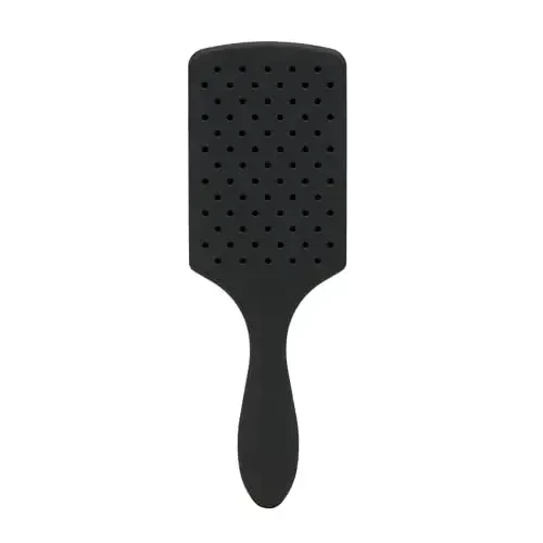 Wet Brush Paddle Detangler Hair Brush, Black Frost - Ultra-Soft IntelliFlex Detangling Bristles with AquaVent Design - Spread Hair Treatments Evenly - Glides Through Tangles For All Hair Types - 2