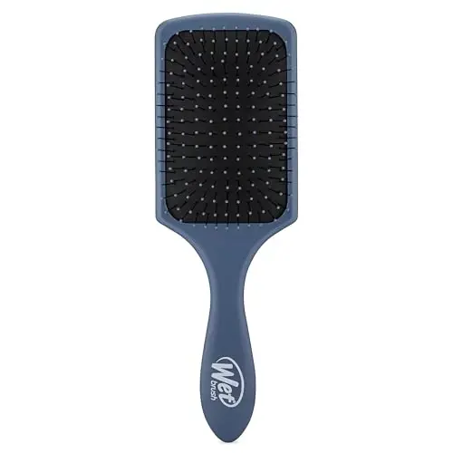 Wet Brush Paddle Detangler Hair Brush, Elemental Blue, Ultra-Soft IntelliFlex Bristles with AquaVent Design, Great For Treatment & Mask Application, Women, Men, Wet, Dry and Damaged Hair - WET BRUSH