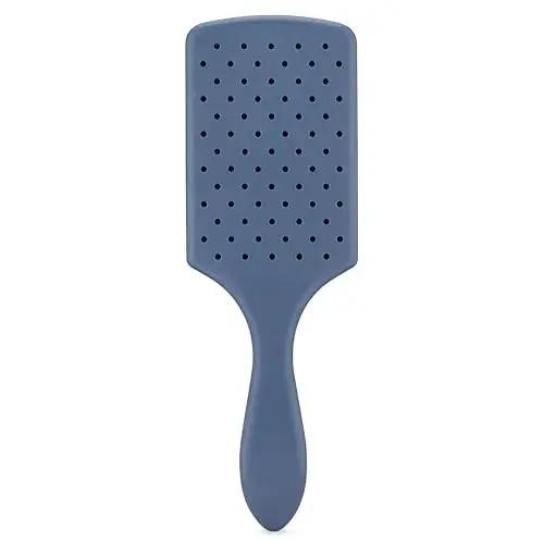 Wet Brush Paddle Detangler Soch cho'tkasi, Elemental Blue, AquaVent dizaynli o'ta yumshoq IntelliFlex tuklari, Muolaja va niqoblar uchun ajoyib, Ayollar, Erkaklar, Ho'l, Quruq va Zararlangan Sochlar - WET BRUSH (1)