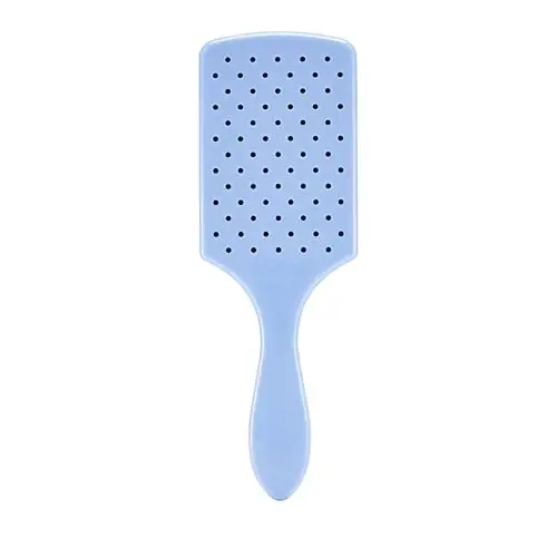 Wet Brush Paddle Dolaşık Açıcı Saç Fırçası, Gökyüzü, AquaVent Tasarımlı Ultra Yumuşak IntelliFlex Kıllar, Bakım ve Maske Uygulaması İçin Harika, Kadın, Erkek, Islak, Kuru ve Hasarlı Saçlar - 2