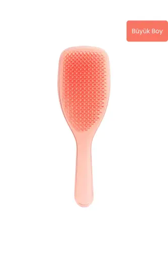 Wet Detangler Large Peach Hair Brush - 7