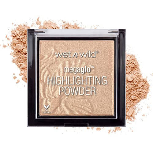 Wet n Wild MegaGlo Highlighting Powder Warm Gold Golden Flower Crown - 1